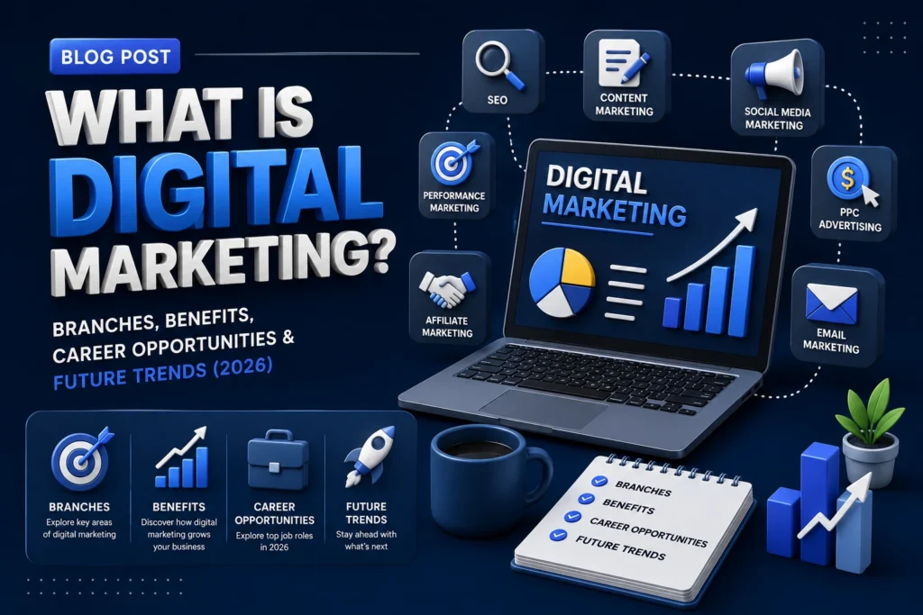 What is Digital Marketing? Complete Beginner's Guide 2026